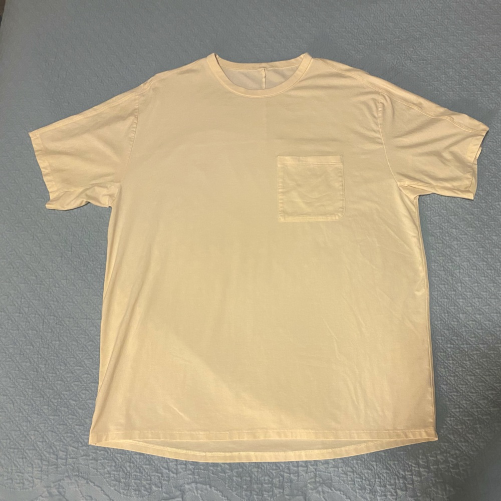 Mens Lulu Chest Pocket Relaxed Fit Tee *Oxford Sz. L